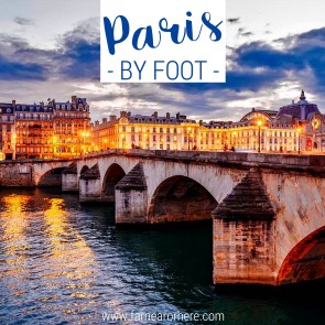 Exploring Paris by foot ...