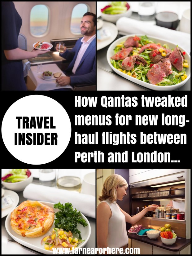 Travel insider - the new Qantas menu for super long-haul flights ...