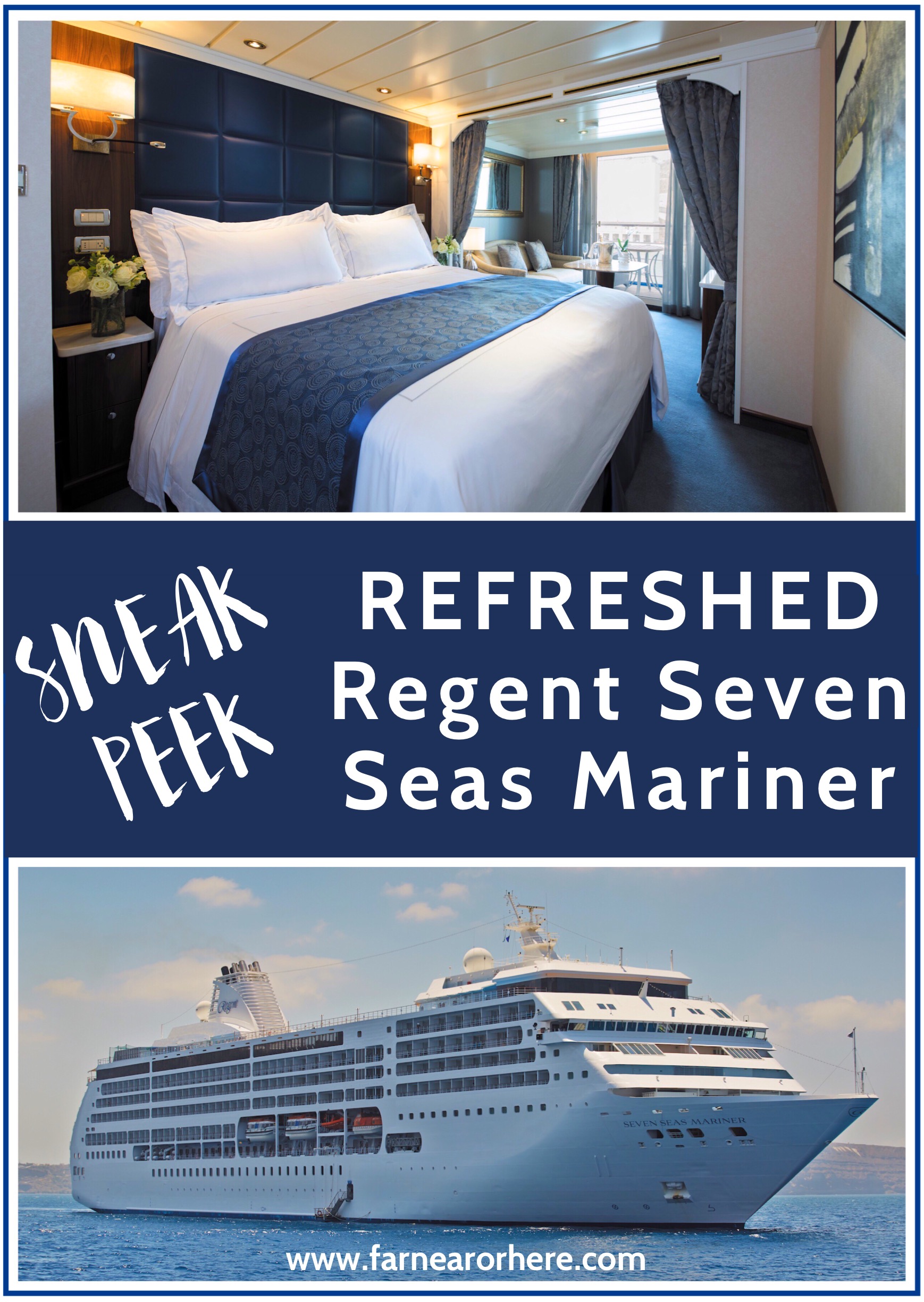 Cruising on the refreshed Seven Seas Mariner